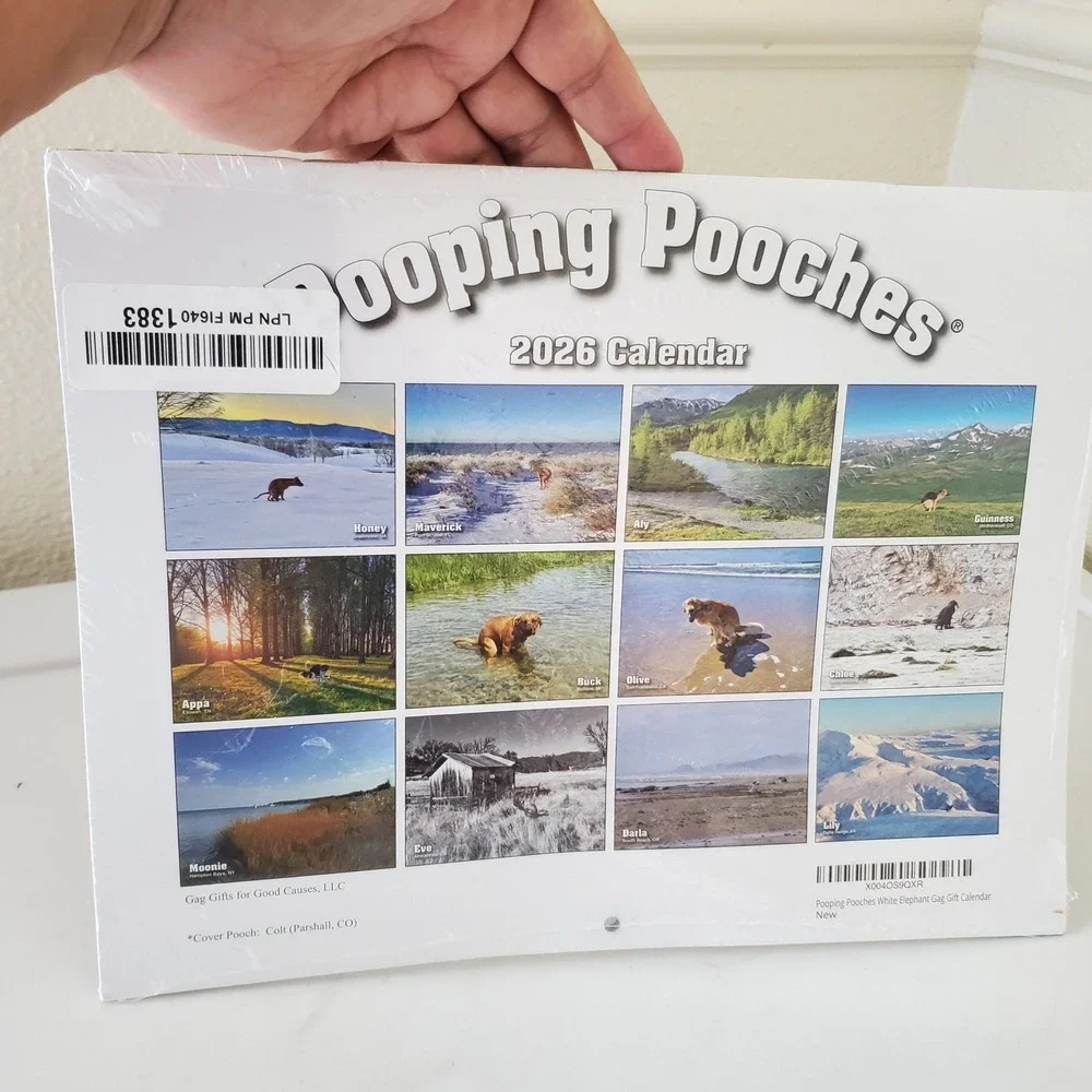 Gag Gifts for Good Causes pooping pooches
